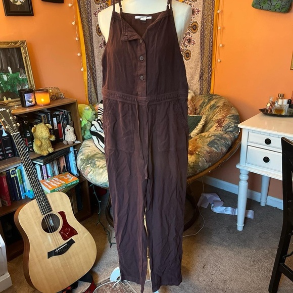 O'Neill Chocolate Brown Jumpsuit - Picture 1 of 2